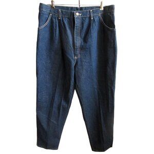 35x29 sz 38 Vintage Women's Jeans Bareback 1980's Made USA DARK DENIM U R FREE